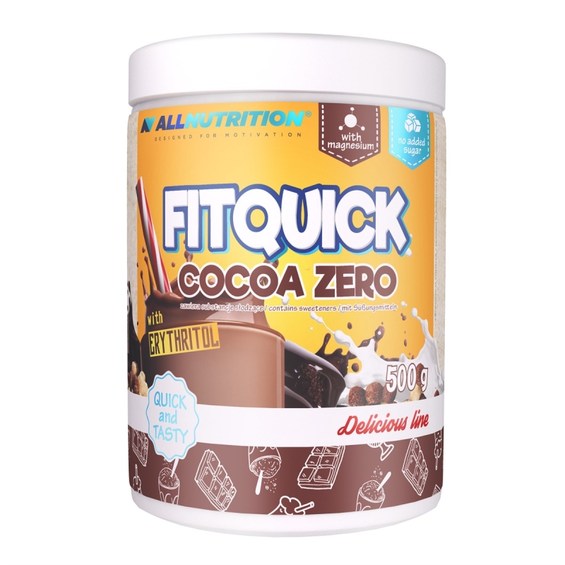 ALLNUTRITION FitQuick Cocoa Zero 500g BB 02/22