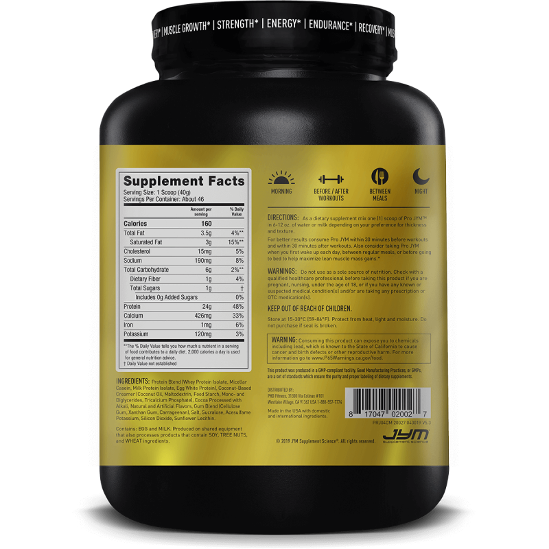 Jym Whey Protein Nutrition Facts Besto Blog