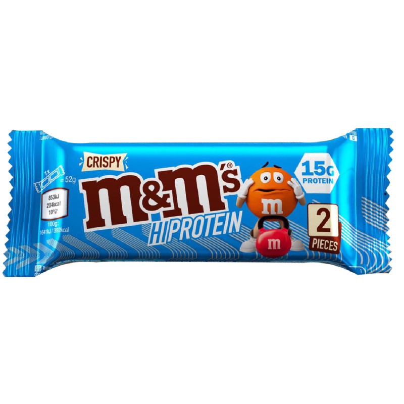 MARS M&M´s Crispy High Protein Bar 52g Milk Chocolate @ iFit