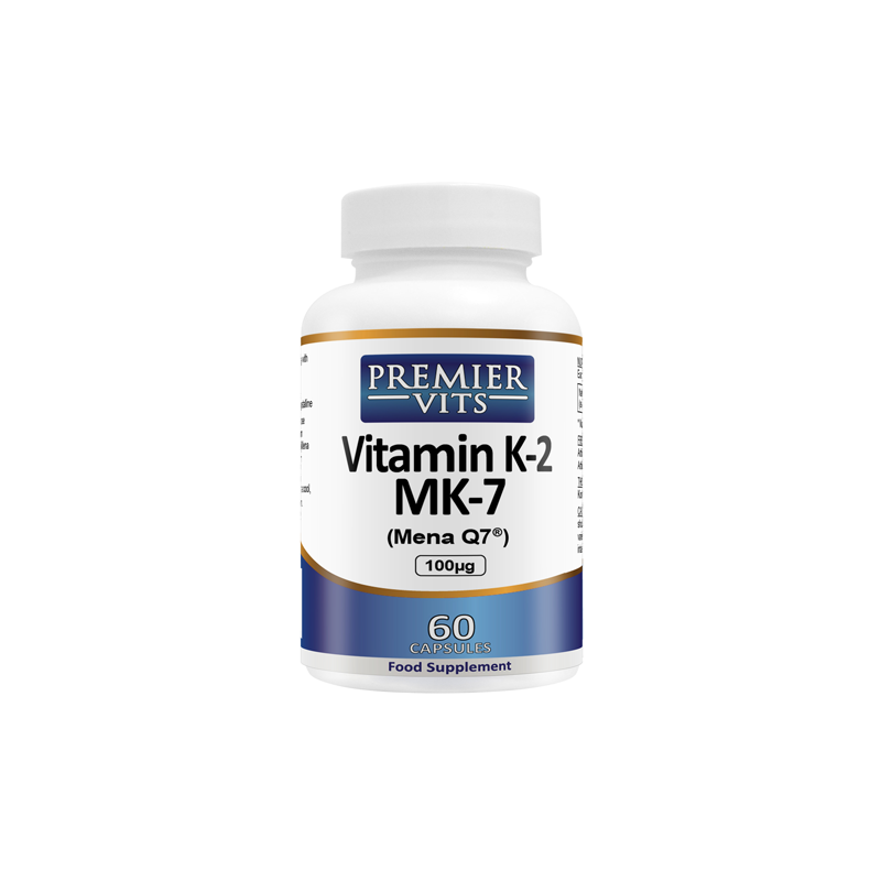 PREMIERVITS Vitamin K2 MK7 100mcg 60 Caps iFit