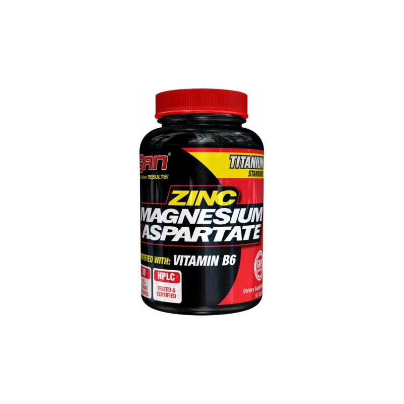 SAN Zinc Magnesium Aspartate (ZMA) 90caps iFit