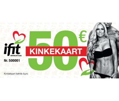 iFit ПОДАРОЧНАЯ КАРТА 50eur