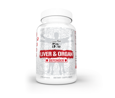 5% NUTRITION Liver and Organ Defender Legendary Series 270 caps