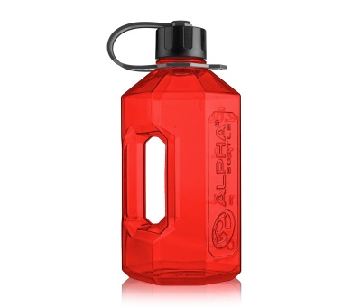 ALPHA DESIGNS XXL Jug 2400ml RED (black strap)