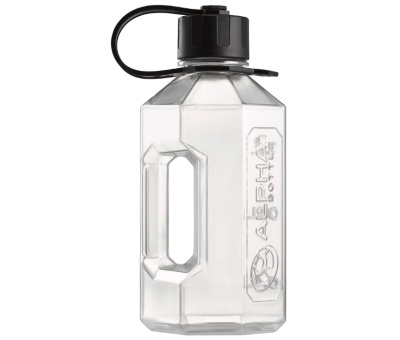 ALPHA DESIGNS XL Jug 1600ml - Clear (black strap)