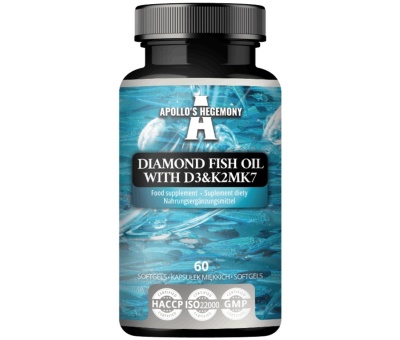 APOLLO´S HEGEMONY Diamond Fish Oil D3K2 60 caps