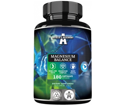 AH Magnesium Balance 180 caps (citrate, bisglycinate, malate, taurate)