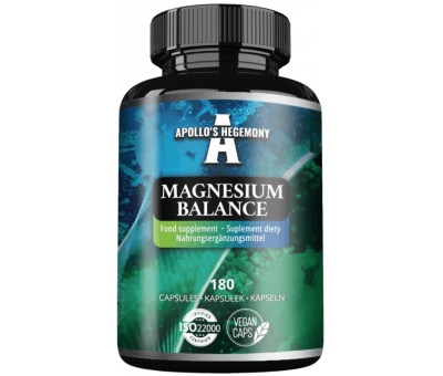 AH Magnesium Balance 180 caps (citrate, bisglycinate, malate, taurate)