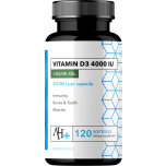 APOLLO´S HEGEMONY+ Vitamin D3 4000 IU 120caps (olive oil)