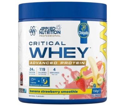 Applied Nutrition Critical Whey 150g Banana Strawberry Smoothie