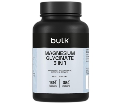 Bulk Magnesium Glycinate 3 in 1 - 90 Capsules