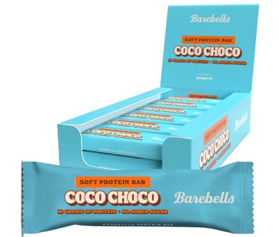 BAREBELLS Soft Protein Bar 12 X 55g (1tk 2.33eur)