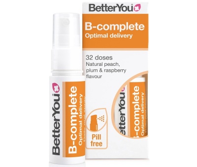 BETTERYOU B-complete Daily Oral Spray 25 ml Natural Peach, Plum & Raspberry