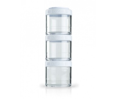 BLENDER BOTTLE Go Stak 3x100ml White