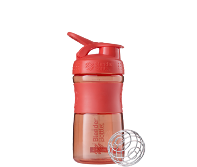 BLENDER BOTTLE Sportmixer 20oz - Coral - 600ml