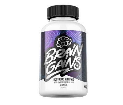 BRAIN GAINS Nootropic Sleep Aid 120 Caps