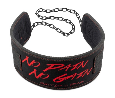 CP SPORTS Dip Belt No Pain No Gain (G5-1 NoPainNoGain) ketiga vöö