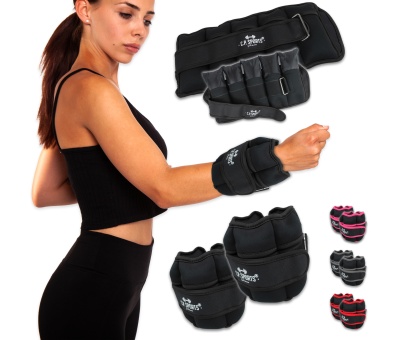 CP SPORTS Weight cuffs 2x2.5kg (G550) Black/Black