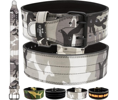 CP SPORTS Powerlifting (T8 CAMO GREY) belt