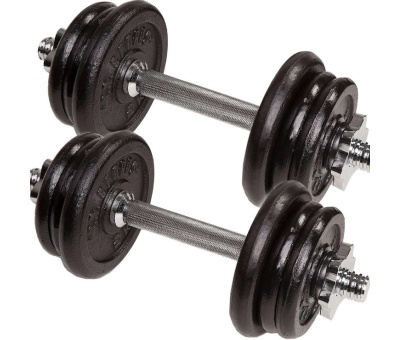 CP SPORTS Premium Dumbbell / Hantlid 2x10kg (G72) 2tk