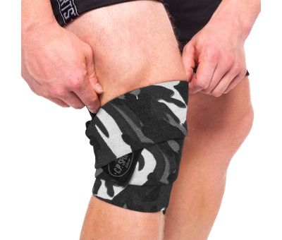 CP SPORTS Knee wraps põlvesidemed 150cm (T23-camo) Camo