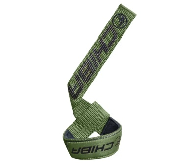 CHIBA Lifting Straps (40605) Olive