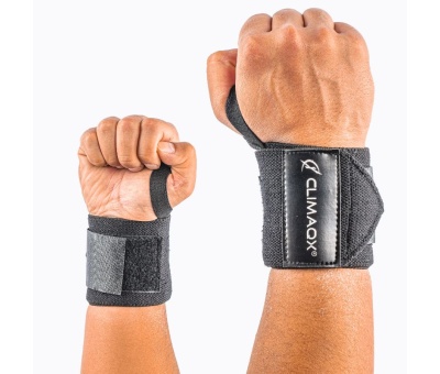 CLIMAQX Wrist Wraps (randmesidemed) - BLACK