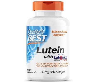 DR´S BEST Lutein with Lutemax 2020(Zeaxanthin), 20mg - 60softgels