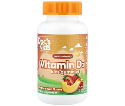 DR´S BEST Vitamin D3 Kids Gummies(1000iu) 60 gummy bears