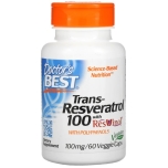 DR´S BEST Trans Resveratrol with ResVinol 100mg - 60vcaps (trans-resveratrool)
