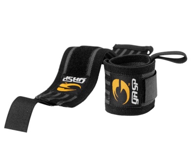 GASP Hardcore Wrist Wraps BLACK/GREY