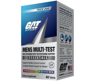 GAT Men´s Multi+Test - 60 tablets