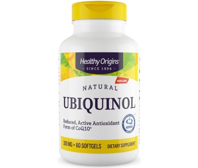 HEALTHY ORIGINS Ubiquinol 100mg 60 Softgels