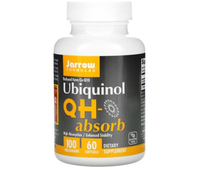 JARROW FORMULAS Ubiquinol QH-absorb 100mg - 60 softgels