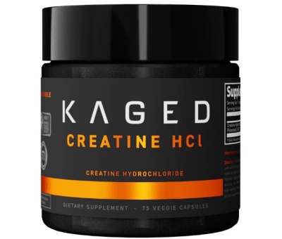 KAGED MUSCLE Creatine HCL 750mg - 75caps (kreatiin hüdrokloriid)