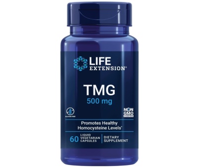 LIFE EXTENSION TMG (Trimethylglycine)500mg 60caps