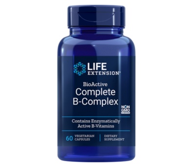 LIFE EXTENSION Bio-Active Complete B-Complex - 60 vcaps