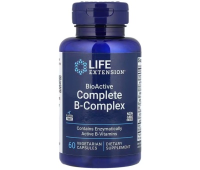 LIFE EXTENSION Bio-Active Complete B-Complex - 60 vcaps