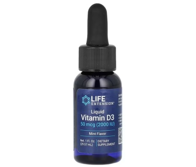 LIFE EXTENSION Vitamin D3 2000 IU (850servings)
