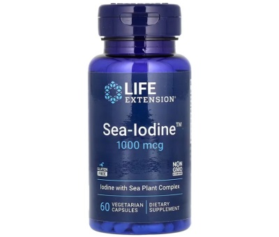 LIFE EXTENSION Sea Iodine 1000mcg - 60 vcaps