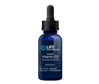 LIFE EXTENSION Vitamin D3 2000 IU (850servings)