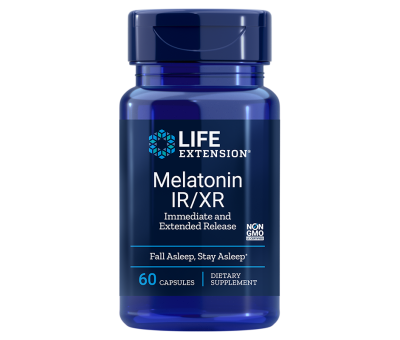 LIFE EXTENSION Melatonin IR/XR 60caps