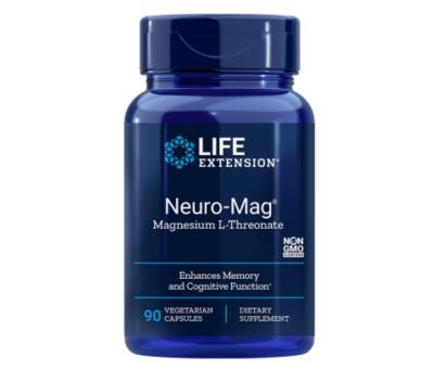 LIFE EXTENSION Neuro-Mag(Magtein) Magnesium L-Threonate 90veg caps (Magneesium treonaat)