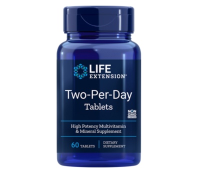 LIFE EXTENSION Two-Per-Day - 60 tablets