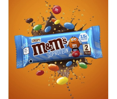 MARS M&M´s Crispy High Protein Bar 52g Milk Chocolate