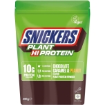 SNICKERS Plant Protein Powder 420g Chocolate Caramel & Peanut BB 27.09.23