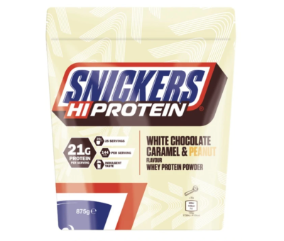 Snickers Protein Powder 875g White Chocolate