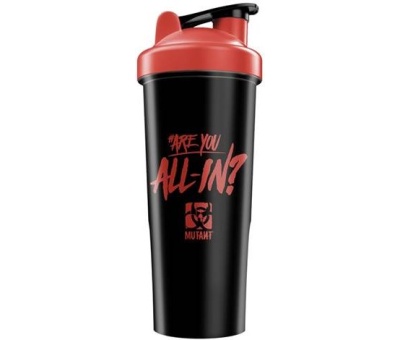 MUTANT Deluxe All-IN-Shaker (BLACK/RED) 1L
