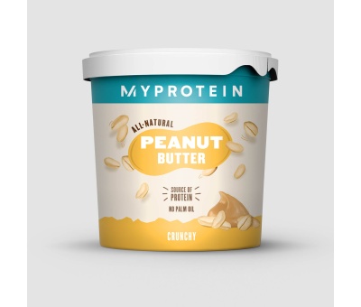 MYPROTEIN All-Natural Peanut Butter 1kg - nr1 maapähklivõie Eestis