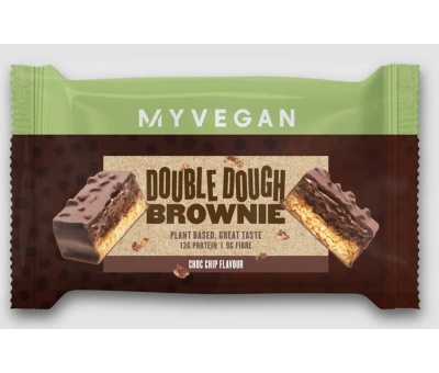MYPROTEIN Double Dough Brownie (VEGAN) 60g Chocolate Chip